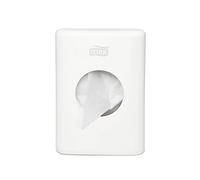 Tork Distributeur de sachets pour serviettes hygiéniques Elevation B5 blanc 14×3,6×10 cm