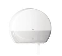 Distributeur papier toilette rouleau Maxi-Jumbo Tork T1 plastique blanc