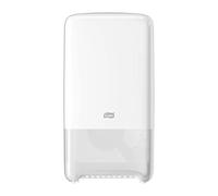 Tork Distributeur murale Double pour Papier Toilette Rouleau Mid-size blanc T6, grande capacité, gamme Elevation, 557500