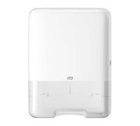 Tork Distributeur mural pour essuie-mains pliés en V H3 blanc – Gamme Elevation 553000