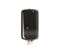 Tork Mini Distributeur à Dévidage Central noir M1, utilisable d'une seule main, gamme Elevation, 558008