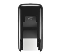 Distributeur de papier toilette "OptiServe", noir, 2 rouleaux, système T7, TORK 558042