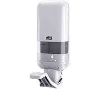 Tork Distributeur de savon et désinfectant Elevation S4 564100 – levier coude – blanc