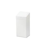 Tork 228000 Poubelle 50 l Rectangulaire Métal Blanc (228000)