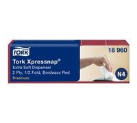 TORK Xpressnap Serviette, 213 x 165 mm, bordeaux