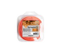 Tornado Alucut Fil de coupe torsadé en nylon pour débroussailleuse 2,4 mm x 15 m