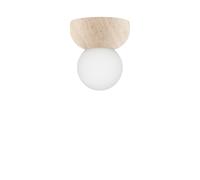Globen Lighting Applique murale/Plafonnier Torrano 13 cm Travertin