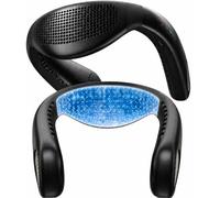 TORRAS COOLiFY Air 2025 Ventilateur de cou amélioré Climatiseur, Refroidissement Pro à double flux d'air, Ventilateur portable ultra-léger rechargeable, Ventilateur de refroidissement personnel