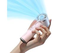 TORRAS COOLiFY iva GO Ventilateur portable avec refroidisseur à glace, [refroidissement à 10 °C], vitesse réglable de 0 à 100, super mini ventilateur portable puissant de 4900 mAh, rechargeable