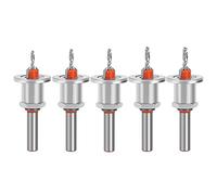 Torribala 5Pc 8Mm HSS-Shank Fraise à Bois Routeur Bit Set Fraise Vis Extracteur DéMolition