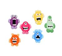 Tortendekoshop Monster Flat Sucre Lot de 6