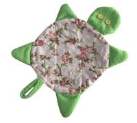 Tortue de sol pour les déversements Serpillière tortue à pied lavable et | Chiffon nettoyant grattoir du ménage Pour Entrée Salle De Bain Cuisine Salon Buanderie Maison Vert