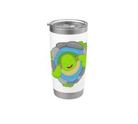 Tortue Fontaine Gobelet isotherme en acier inoxydable double paroi