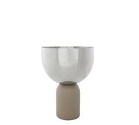 TORUS Cache-pot 17 cm Argent/Taupe