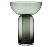 TORUS Vase H33 Noir/Forêt
