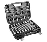 Neo Tools Coffret de douilles et embouts spéciaux 08-710 1/2 - 1/4 38 pièces