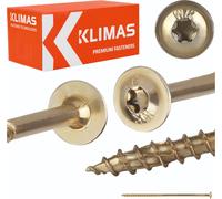 TORX Klimas WKCP 6x180 50 pcs vis de charpente pour bois