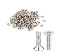 Torx Lot de 20 vis à tête fraisée M6 x 30 mm, en acier inoxydable 304, à six pans creux, pour machines, appareils et meubles