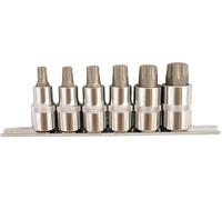 TORX PLUS BIT SET, 1/2"D, 6PC 5214 (LASER) Qté X 1