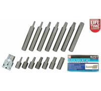 Torx Star Clé Set 15pc 1.3cm Lecteur ouille Embout Set T20 - T55 01511