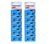 Toshiba Lot de 20 Piles alcalines LR41 AG3 1,5 V