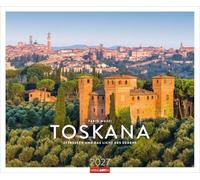 Toskana Kalender 2027 - Zypressen und das Licht des Südens: Fotograf und Italienkenner Fabio Muzzi fängt in einem großen Wandkalender die Seele der ... Italien-Feeling für das Zuhause.
