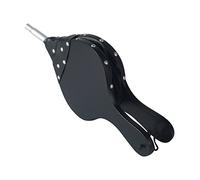 Tosnail Soufflet de cheminée en bois Noir 43,2 x 19,1 cm