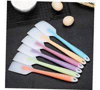 TOSSPER Crème Silicone Spatule Beurre Flexible Scraper Antiadhésif Résistant À La Chaleur Flipper Cuisine Ustensiles De Cuisson Couleur Aléatoire