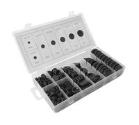 Tosuny 170pcs Kit de Joints en Caoutchouc pour Câblage Automobile et Marin | Matériau résistant à la chaleur, assortiment de 7 tailles, protection pare-feu, scellement des câbles.