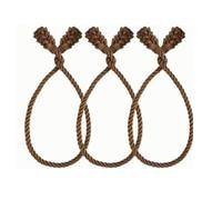 Tosuny 8 Pcs Guirlande de Noël Attache 51cm Réutilisable Rampe Torsade | Cravate décorative en fil métallique, accessoire d\'emballage cadeau, ornement d\'escalier festif, fourniture d\'artisanat
