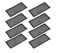 Tosuny Aimant Moustiquaire D'Aération, 5,5x30,5 Cm Filtre à Air Lavable | Matériau PVC, bloque la poussière, installation facile, adapté aux évents métalliques