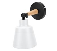 Tosuny Applique Murale Rustique Ferme Métal Bois Lumière pour Chambre