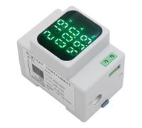 Tosuny Aucun Compteur d'énergie Multifonction, Compteur d'énergie Numérique, Testeur de Fréquence de Courant de Tension Alternative, AC50-500 V 0-120 A 10-99,9 Hz, électrique monté sur Rail DIN pour