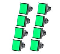 Tosuny Bouton Poussoir carré avec Voyant LED (20PCS) | Paquet de 20, Installation facile, Indice IP20, Adapté à l\'automatisation, Mécanisme de réinitialisation automatique