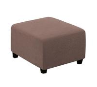 Tosuny Couvercle pour Pouf, Design élastique pour Meubles de 33 à 43 Cm | Tissu extensible, protège de la poussière, des poils d\'animaux, idéal pour les locataires