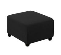 Tosuny Couvercle pour Pouf, Design élastique pour Meubles de 33 à 43 Cm | Tissu extensible, protège de la poussière, des poils d\'animaux, idéal pour les locataires
