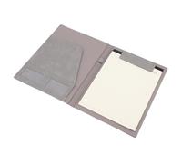 Tosuny Dossier de Fichiers en Cuir PU, Dossier de Portefeuille pour Organisateur de Documents A4, Bloc-notes de 30 Feuilles, d'affaires avec Porte-stylo pour les Voyages Scolaires au Bureau