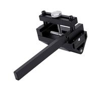 Tosuny Guide D'affûtage Support en Alliage D'Aluminium pour Ciseau (BLACK) | Angle réglable, pince robuste, gabarit d\'affûtage du bois, Base de rouleau Stable, régleur de bord de couteau