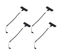 Tosuny Laisse de Stylo Rétractable avec Anneau, Lanière de Stylo élastique Anti-perte pour Tableaux d'écriture, Fixation de Porte- Presse-papiers pour Bureau et école (BLACK)