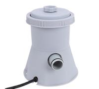Tosuny Pompe de Filtration pour Piscine Hors Sol 300 GPH, 15W, pour | Pool Filtration System, ABS Material, 32mm Inlet, Quiet Operation, for Swimming Pool