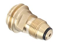 Tosuny Raccords en Laiton pour Réservoir de, Adaptateur POL pour Réservoir LP vers QCC1 Type 1, Convertisseur de Vanne de Service, Adaptateur pour Gril à Gaz pour Camping-Car