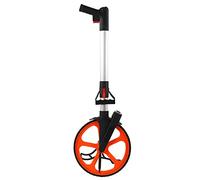 Tosuny Roue de Mesure Mécanique 0 à 9999,9 M Outil à Main pour Terrain | Conception pliable, alliage de nylon durable, fonction d\'arrêt de frein, travail sur le terrain, roulement à distance précis