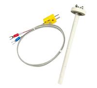 Tosuny Sonde de Thermocouple pour Four à Céramique de Type K (3.2x200mm) | Mesure haute température, four à moufle industriel, réponse rapide, isolant en céramique, fiable