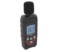 Tosuny Sonomètre Décibelmètre 30 à 130 DB Portable | Compteur de bruit numérique, pondération rapide et lente, fonction de maintien des données, testeur de décibels pondéré