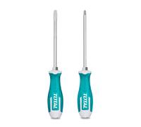 TOTAL - Jeu 2 tournevis industriels THGSS2206 - Acier