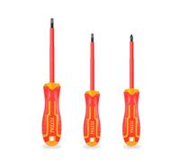 TOTAL - Jeu de 3 tournevis isolées THTIS036