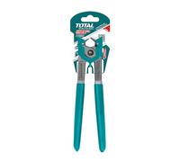 TOTAL - Pince de Menuisier | 200 mm | Idéal pour l'Ébénisterie | Pour Tenir et Plier les Pièces en Bois | Précision et Confort | Fabriqué en Chrome Vanadium | Poignée en Plastique