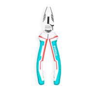 Total - Pince universelle renforcée - 180 mm - Poignée ergonomique bimatière - Résistante à la rouille et à la corrosion - Idéale pour la construction, la réparation ou les travaux mécaniques