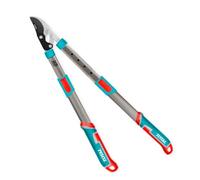 TOTAL - Sécateur télescopique - 25 x 19,5 x 8,1 cm - Bleu - Longueur 670-880 mm - Sécateur télescopique pour coupe de jardin