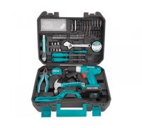 Total THKTHP11282 perceuse visseuse AKU 12V Li-ion avec set d'outils 128pcs